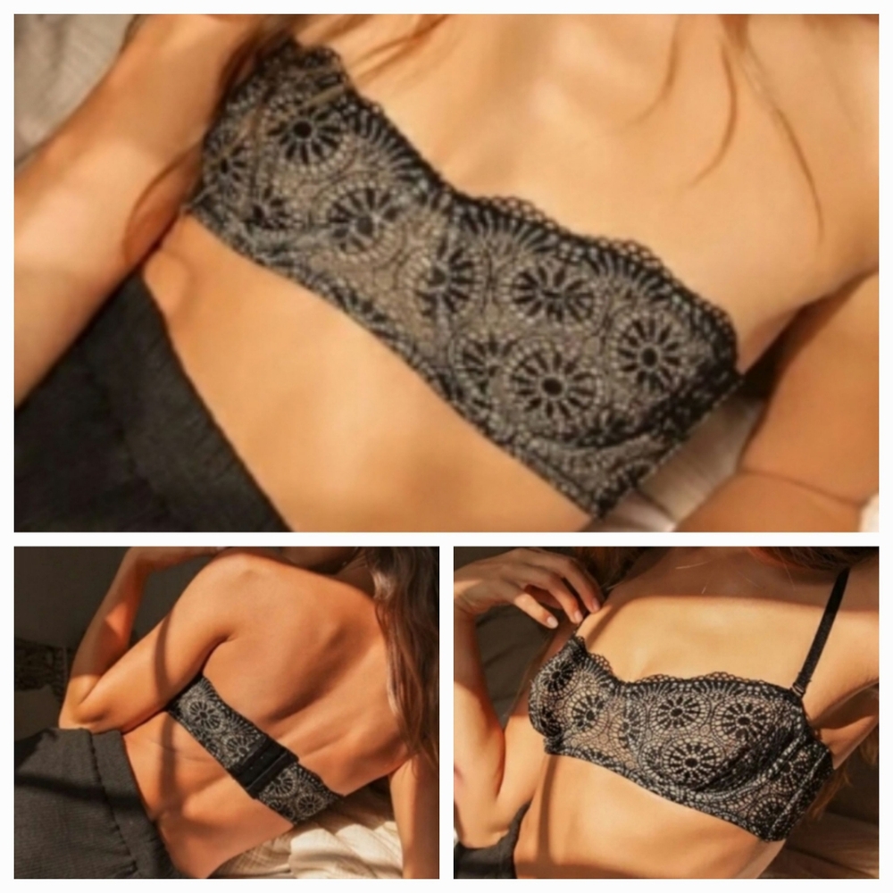 Free People Starla Underwire Bra 32E (32DD)